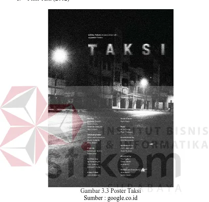 Gambar 3.3 Poster Taksi Sumber : google.co.id 