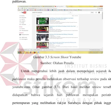 Gambar 3.3 Screen Shoot Youtube 