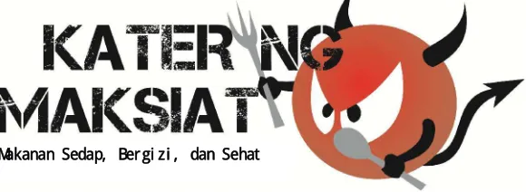 Gambar 1. Logo Katering Maksiat