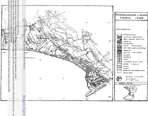 Gambar 8. Letak Geografis KelurirhanlDesa Lokasi Penelitian 