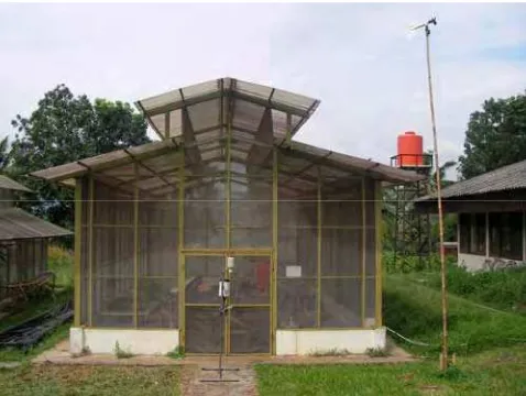 Gambar 2. Greenhouse tempat penelitian 