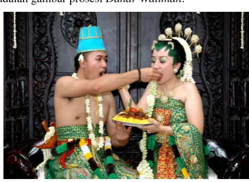 Gambar 10. Prosesi Dahar Walimah 