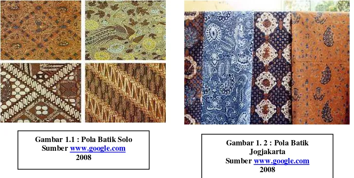 Gambar 1. 2 : Pola Batik 