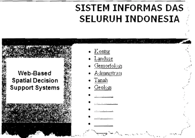Gambar 3. Halaman Oepan Prototipe Sistem Informasi DAS 