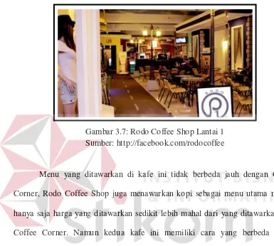 Gambar 3.7: Rodo Coffee Shop Lantai 1 