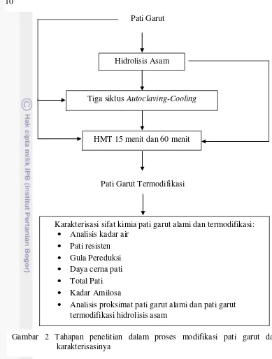 Modifikasi Pati Garut (Maranta Arundinaceae L.) Dengan Hidrolisis Asam ...