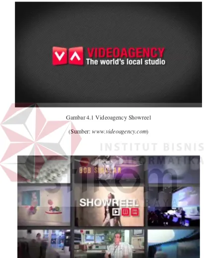 Gambar 4.1 Videoagency Showreel 