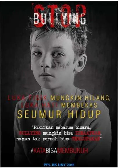 Gambar 1.1. Poster anti bullying 