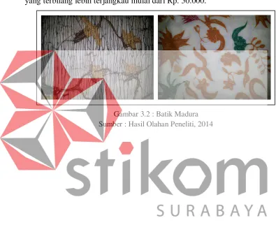 Gambar 3.2 : Batik Madura 