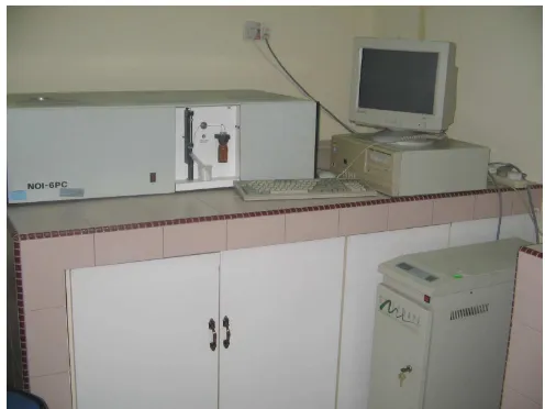 Gambar 8. Spektrometer Emisi NOI-6PC Analyzer 