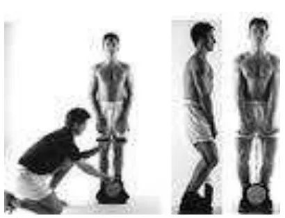 Gambar 6. Test Pengukuran Kekuatan Otot Tungkai  Sumber : http://wiki.fitechv5.com 