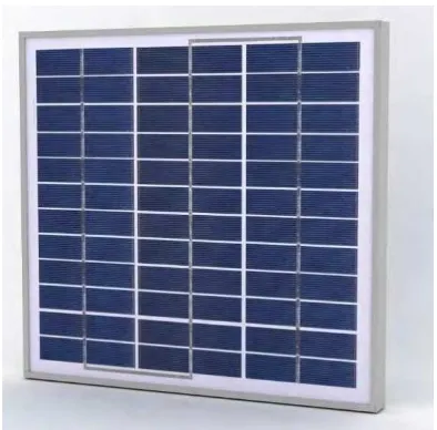 Figure 2.3: Polycrystalline Photovoltaic Panel 