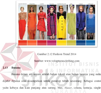 Gambar 2.12 Fashion Trend 2014 