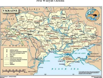 Peta Wilayah UkrainaGambar 1 72 