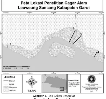 Gambar 1. Peta Lokasi Penelitian 