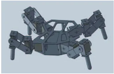 Figure 7 Second design of the robot 