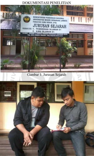 Gambar 1. Jurusan Sejarah 