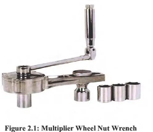 Figure 2.1: Multiplier Wheel Nut Wrench 