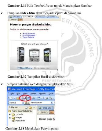 Gambar 2.17 Tampilan Hasil di Browser 