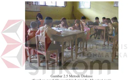 Gambar 2.5 Metode Diskusi (Sumber: pendidikanuntukindonesiaku.blogspot.com)  