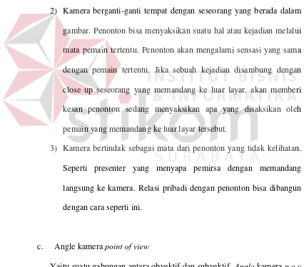 gambar. Penonton bisa menyaksikan suatu hal atau kejadian melalui 