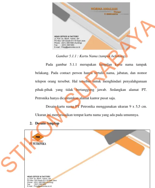 Gambar 5.2 : Amplop 