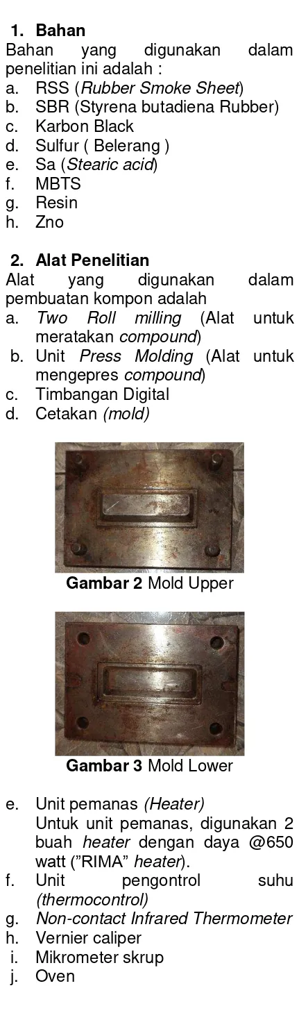 Gambar 2 Mold Upper 