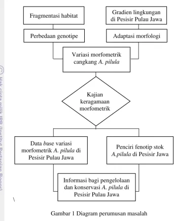 Gambar 1 Diagram perumusan masalah 