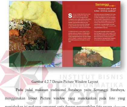 Gambar 4.2.7 Desain Picture Window Layout 