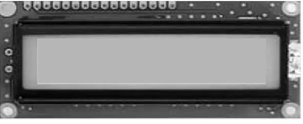 Gambar 2.8 LCD 2x16    Sumber: Dasar komponen,2012. 