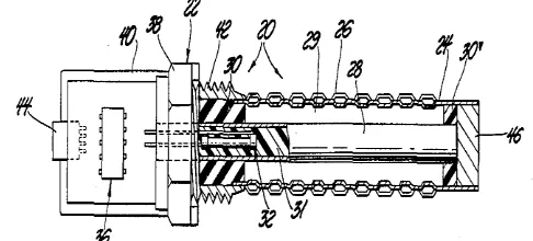 Figure 4: The oil monitor assembly constructed in accordance, [6].  