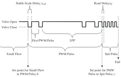 Figure 3Timing diagram for PWM pulse technique.