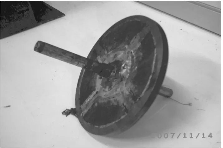 gambar 4.  Gambar 4. Foto rotor khusus generator homopolar 
