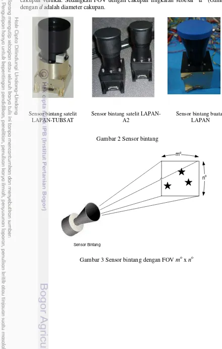 Gambar 2 Sensor bintang 