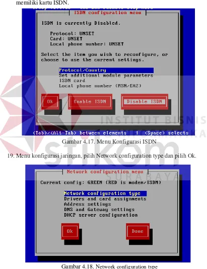 Gambar 4.18. Network configuration type 