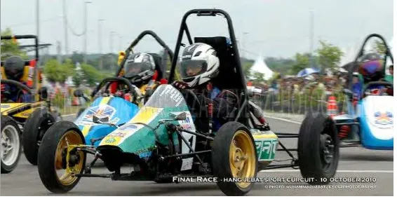 Figure 1.1 Formula Varsity race cars  