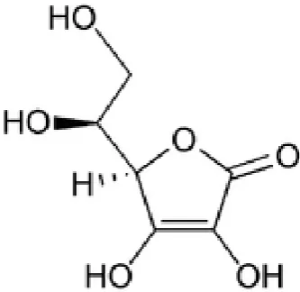 Gambar 5. Struktur Vitamin C 