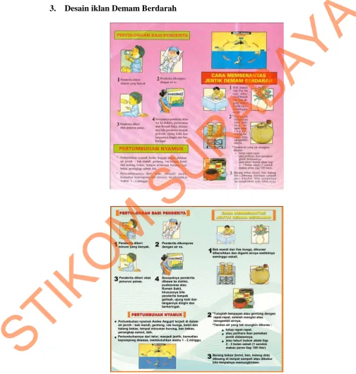 Gambar 5.3 : Desain Iklan Demam Berdarah 