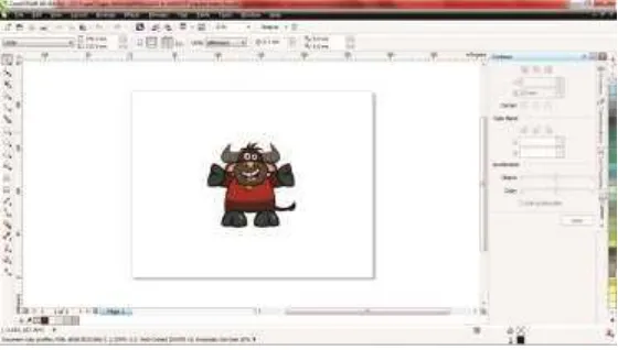 Gambar 3.6. Proses Perancangan Maskot 