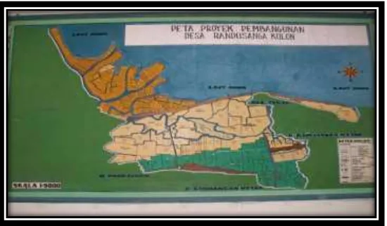 Gambar 4.1.1 : Peta Desa Randusanga Kulon Sumber : Arsip Desa 