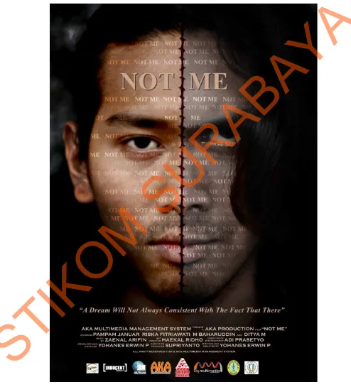 Gambar 4.8 Poster Film “Not Me” 