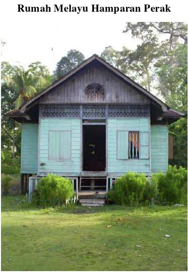 Gambar 3  Rumah Melayu Hamparan Perak 