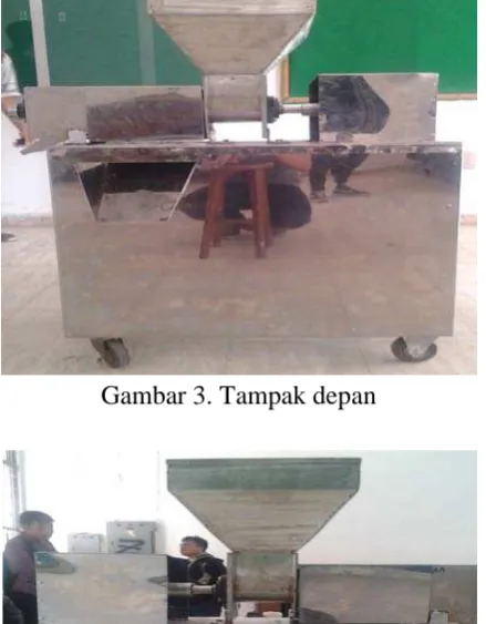 Gambar 3. Tampak depan  