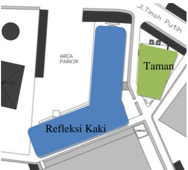 Tabel 3.4  Batas Area Taman 