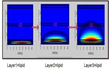 Figure 4(a): Movement of E-field at 2.36 GHz  