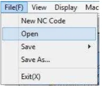 Gambar 2.21  file NC kode yang disimpan dengan file type NC 