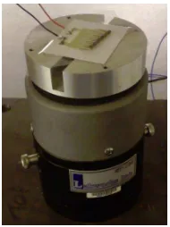 Fig. 7 Device under test on a vibration generator 