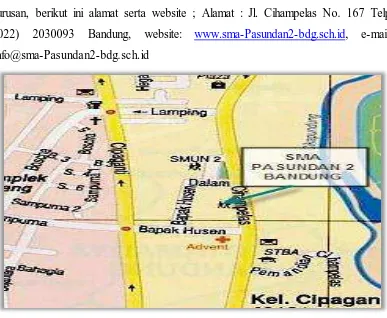 Gambar 3.1 Denah Lokasi Penelitian Sumber; Google Map 