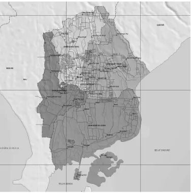 Gambar 1. Peta Kota Denpasar 