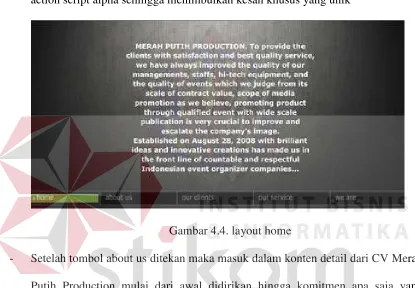 Gambar 4.4. layout home 